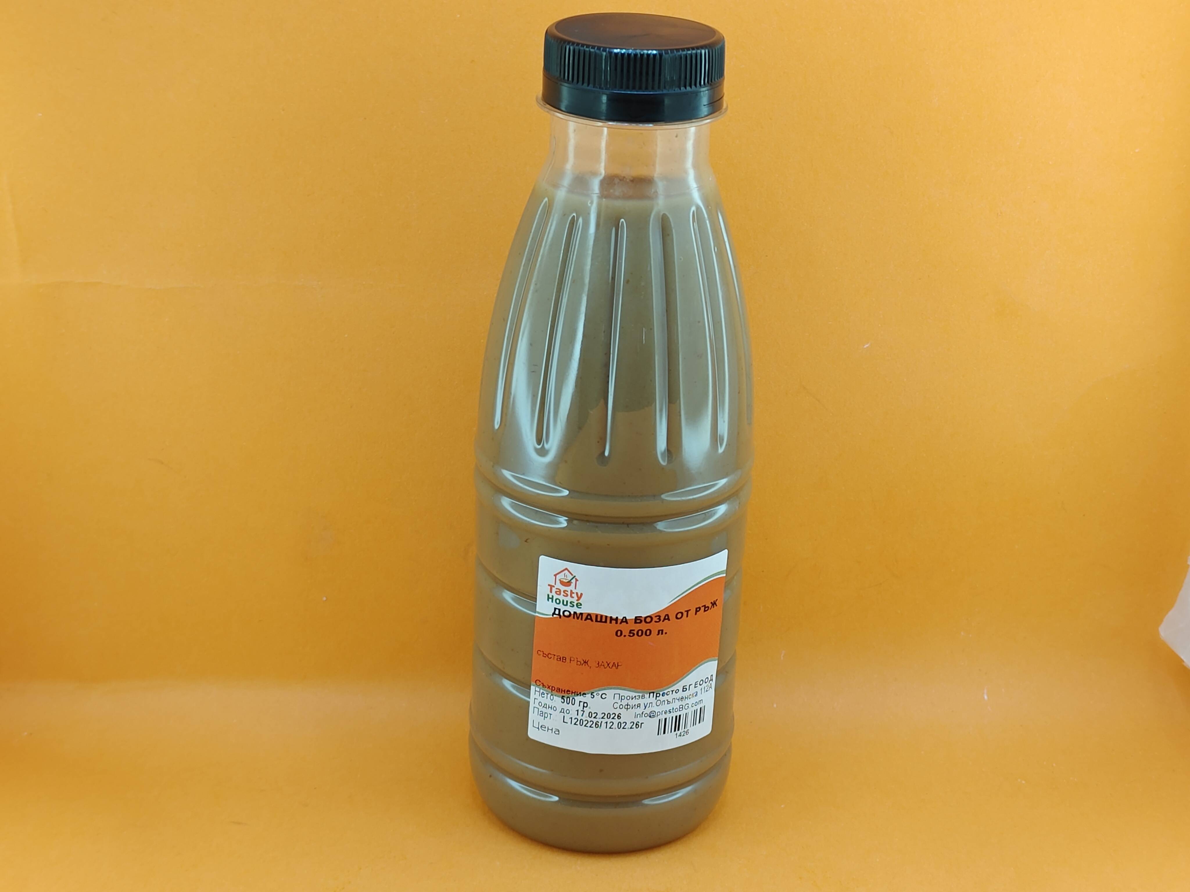 Домашна боза от ръж 0.5л