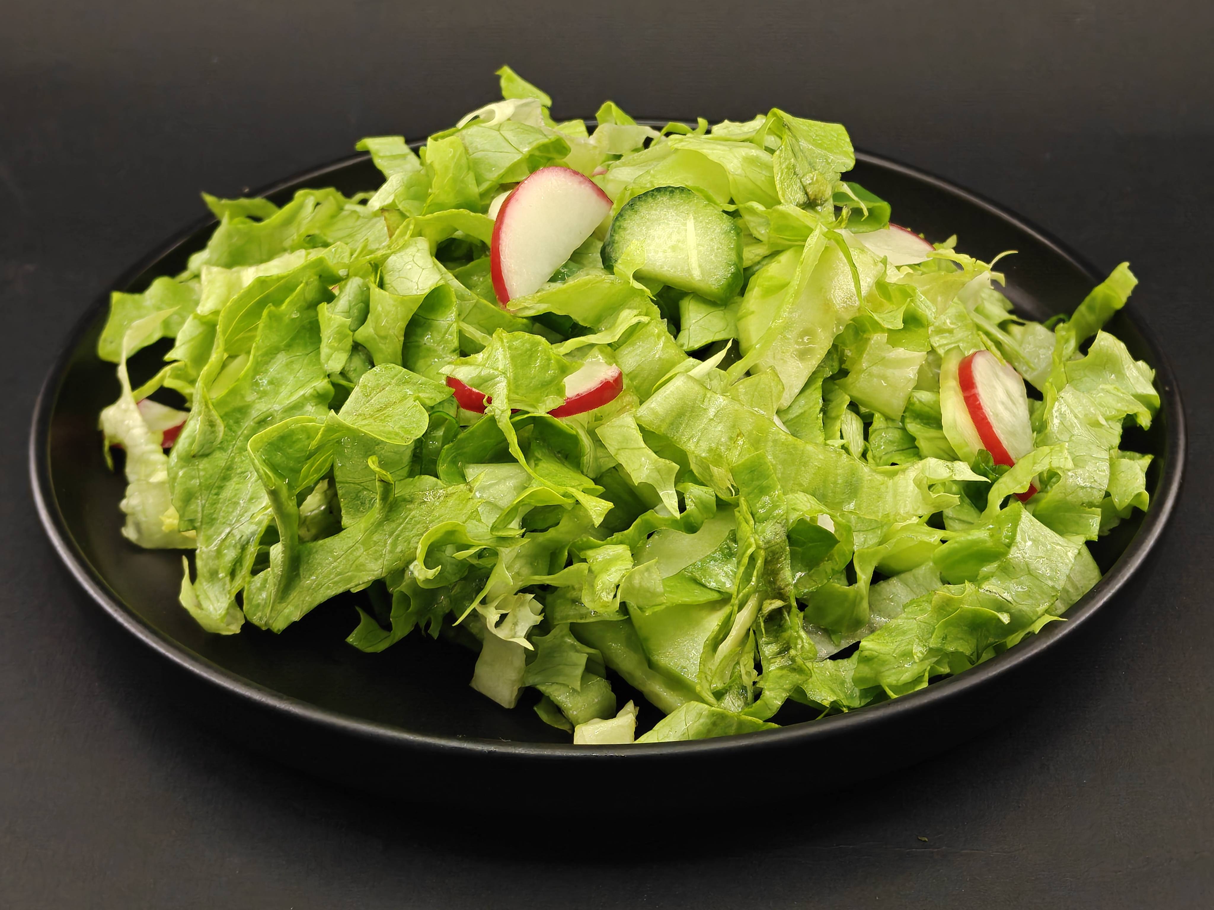 Гарнитура зелена салата 