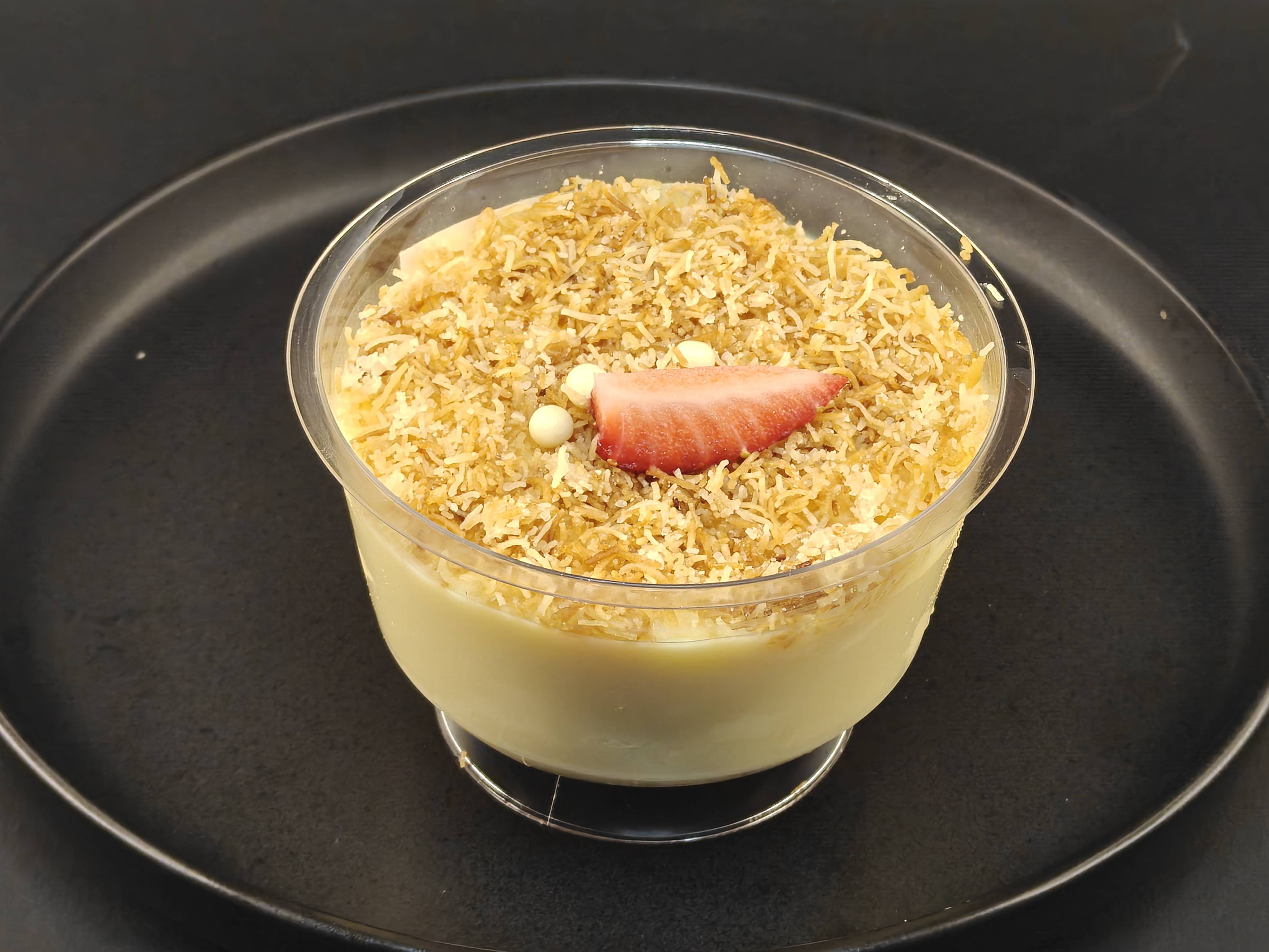 Крем магнолия с кадаиф