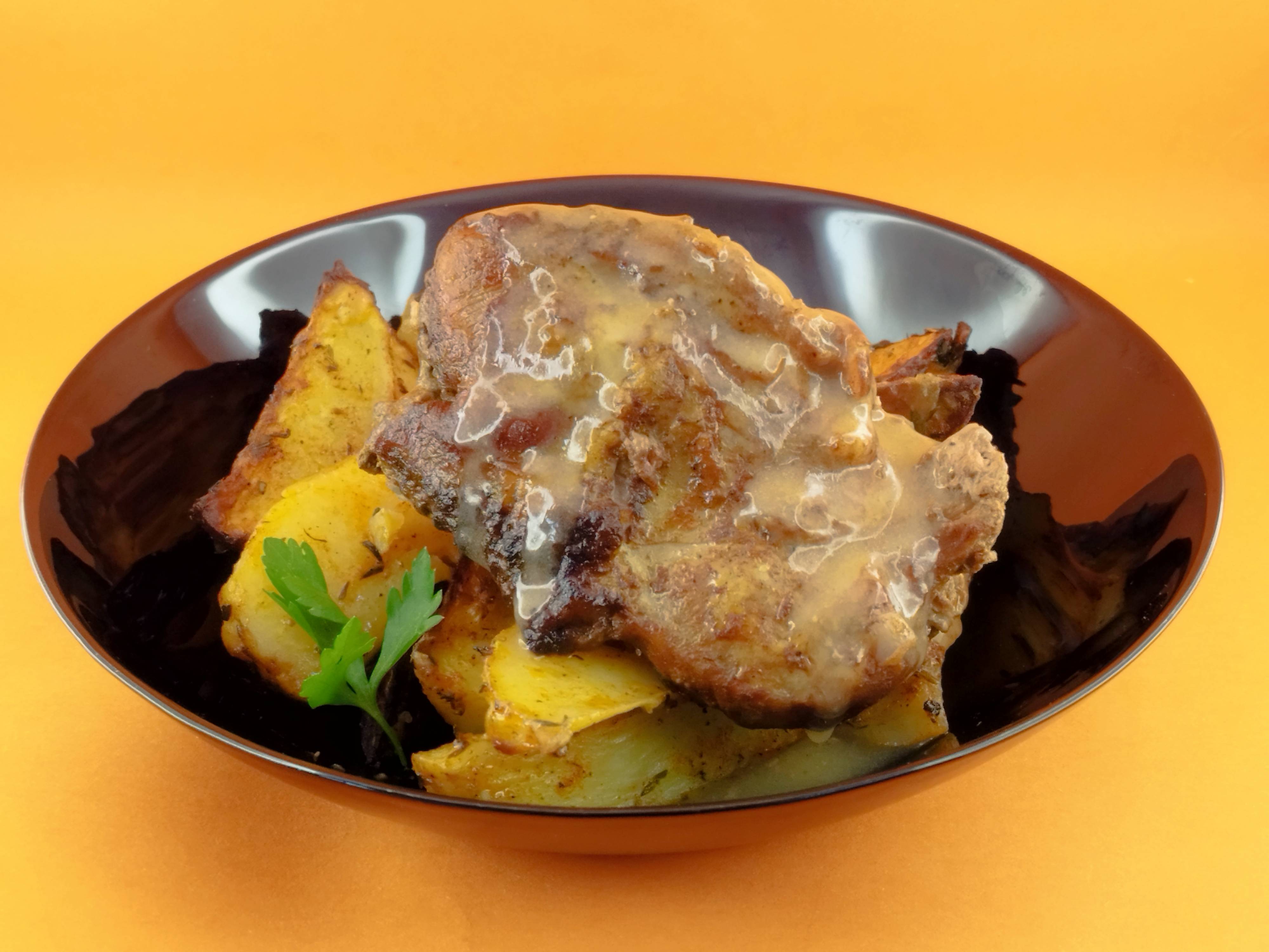 Свински джолан с  картофи