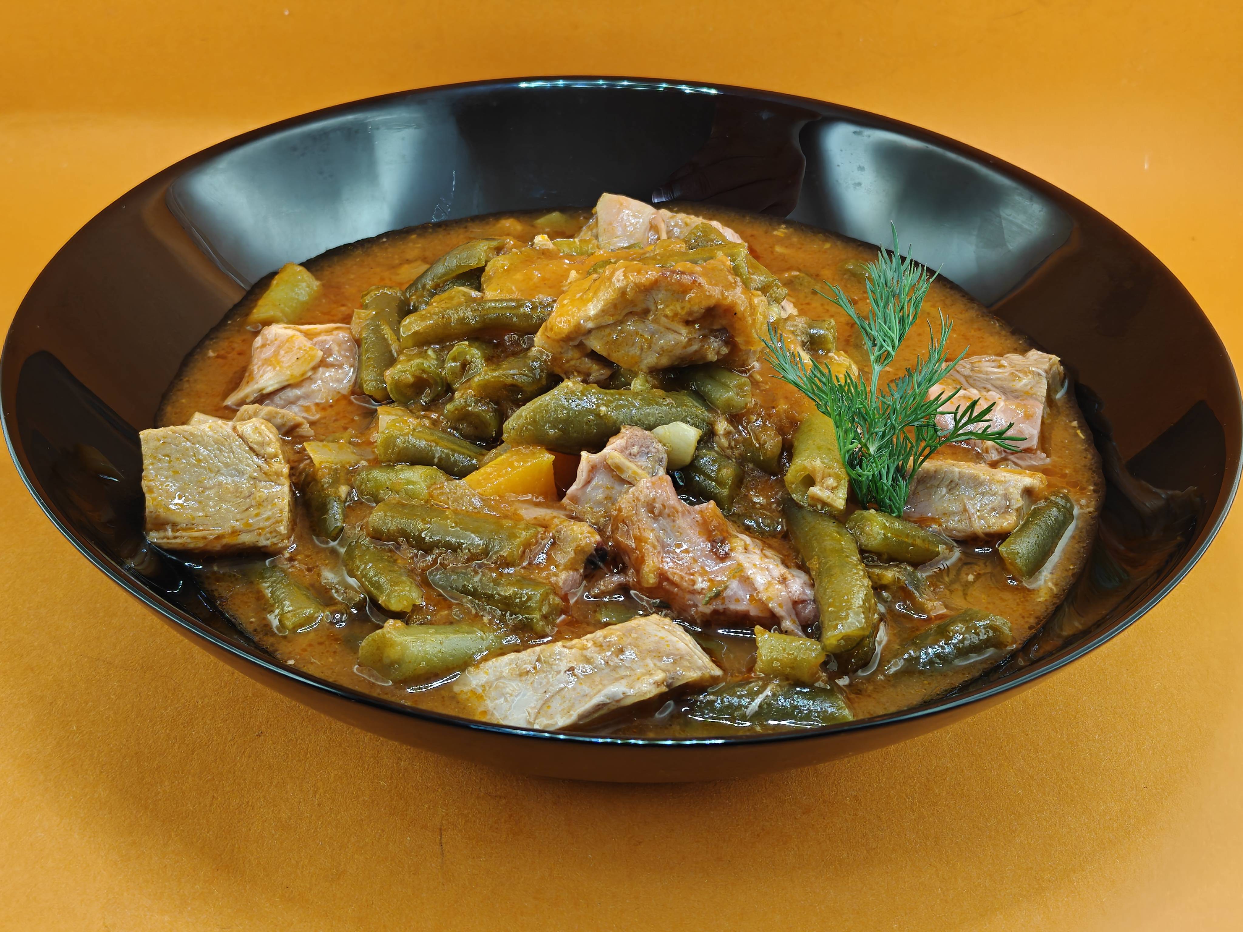 Телешко със зелен фасул